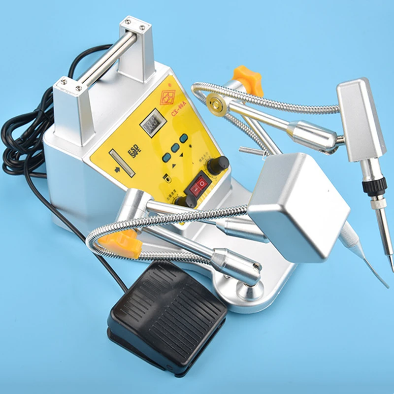 Circuit board welding digital display soldering machine internal heat double-head soldering machine