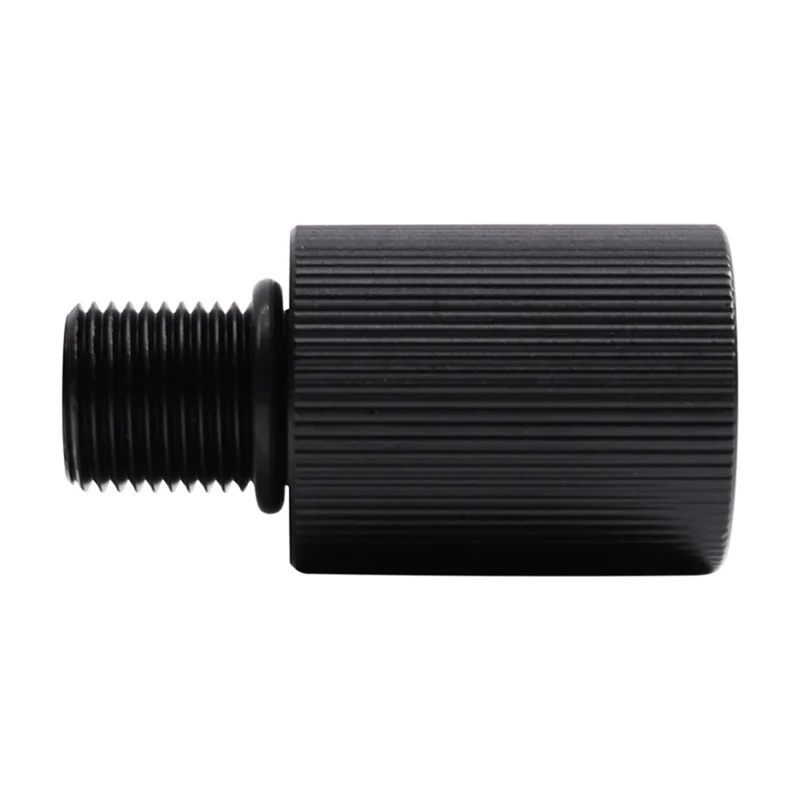 1 PCS Portable Propane Tank Canister Regulator Adapter Black Aluminum For Heaters, Burner, Cooker, Fire Pit Parts-AB09