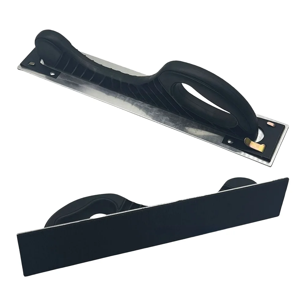 70x400mm Aluminum Sandpaper Holder With EVA Handle Fastener For Loop Backed Abrasive Belts Polishing Discs Sanding Tool