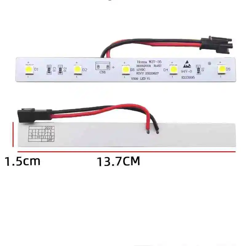 E123995 Homa W27-35 Refrigerator LED Strip For Homa Refrigerator BCD-455WKGM