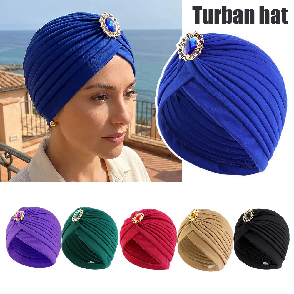 

Ramadan Muslim Turban Women Hijab Head Scarves Stretch Inner Hijabs Islamic underscarf Front Cross Women Under Hijab Bonnet
