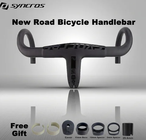 SYNCROS 카본 에어로 핸들바 나사 바 스템 28.6mm 컨버터. 자전거 사이클링 로드 바이크 부품 31.8mm. 128자 정확히