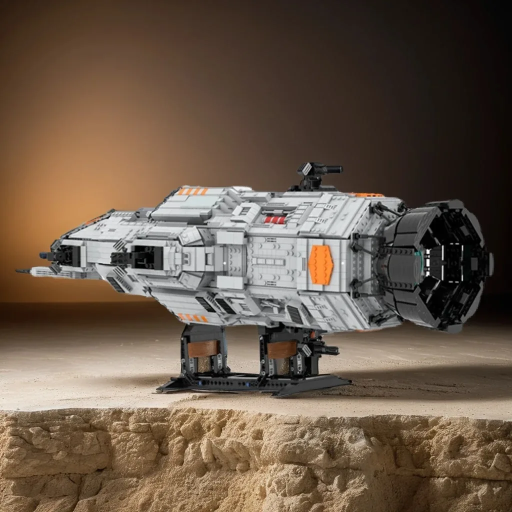 

5351PCS Rocinante MOCRocinante - The Expanse DIY Building Blocks – Ultimate Collector's Edition for Sci-Fi Fans