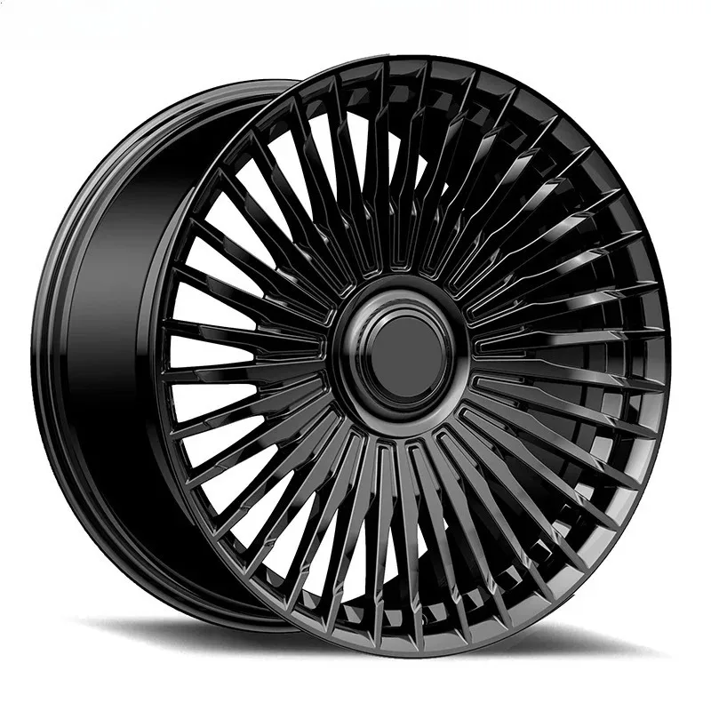 High Quality Forged Rims 18 19 20 21 22 23 24 26 Inch 5x112 5x120 6x139.7 Black Aluminum Alloy Car Wheels for Cadillac Escalade