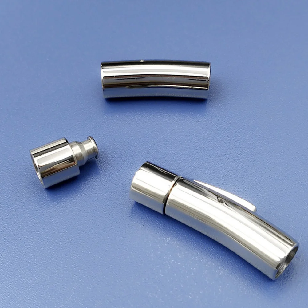 

10 Pcs Braceler End Cap Clasp for Jewelry Clasps Connector Fastener Hook Bracelet