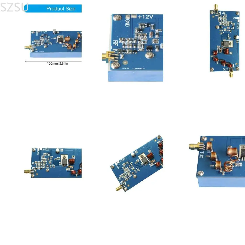SZSU 15-18W مضخمات الطاقة الإخراج الوحدة 12-13.8 فولت منفذ SMAs الإدخال لمعدات الصوت اللاسلكية