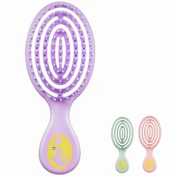 New Mini Air Cushion Combs Scalp Massage Wet Brush Detangling Brush Travel Hairbrush Paddle Anti Static Flexible Bristle Comb