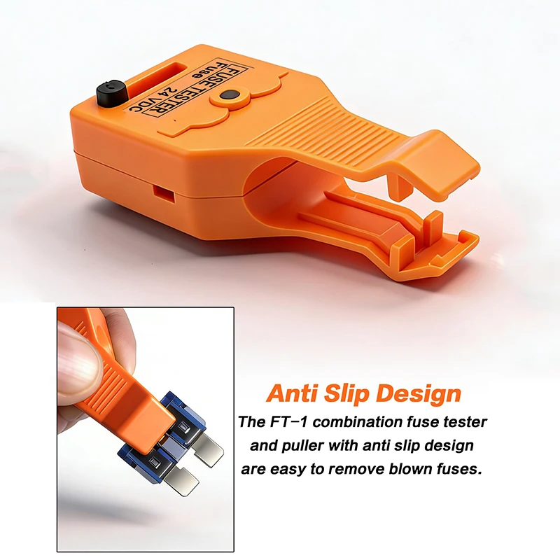 Universal Car Multi-Functional Fuse Checker Puller Removal Tool Fuse Tester Automotive Tester Blade Type Puller Car Accessories