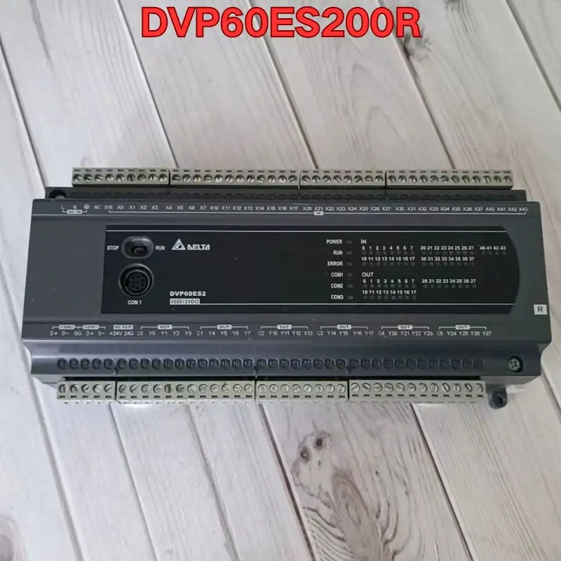 Second-hand PLC module DVP40EH00R3 function test is normal