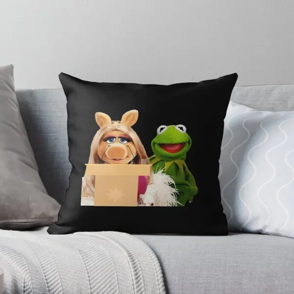 Miss Piggy Miss Piggy  Printing Throw Pillow Cover Throw Decor Wedding Cushion Fashion Sofa Fashion Pillows not include One Side