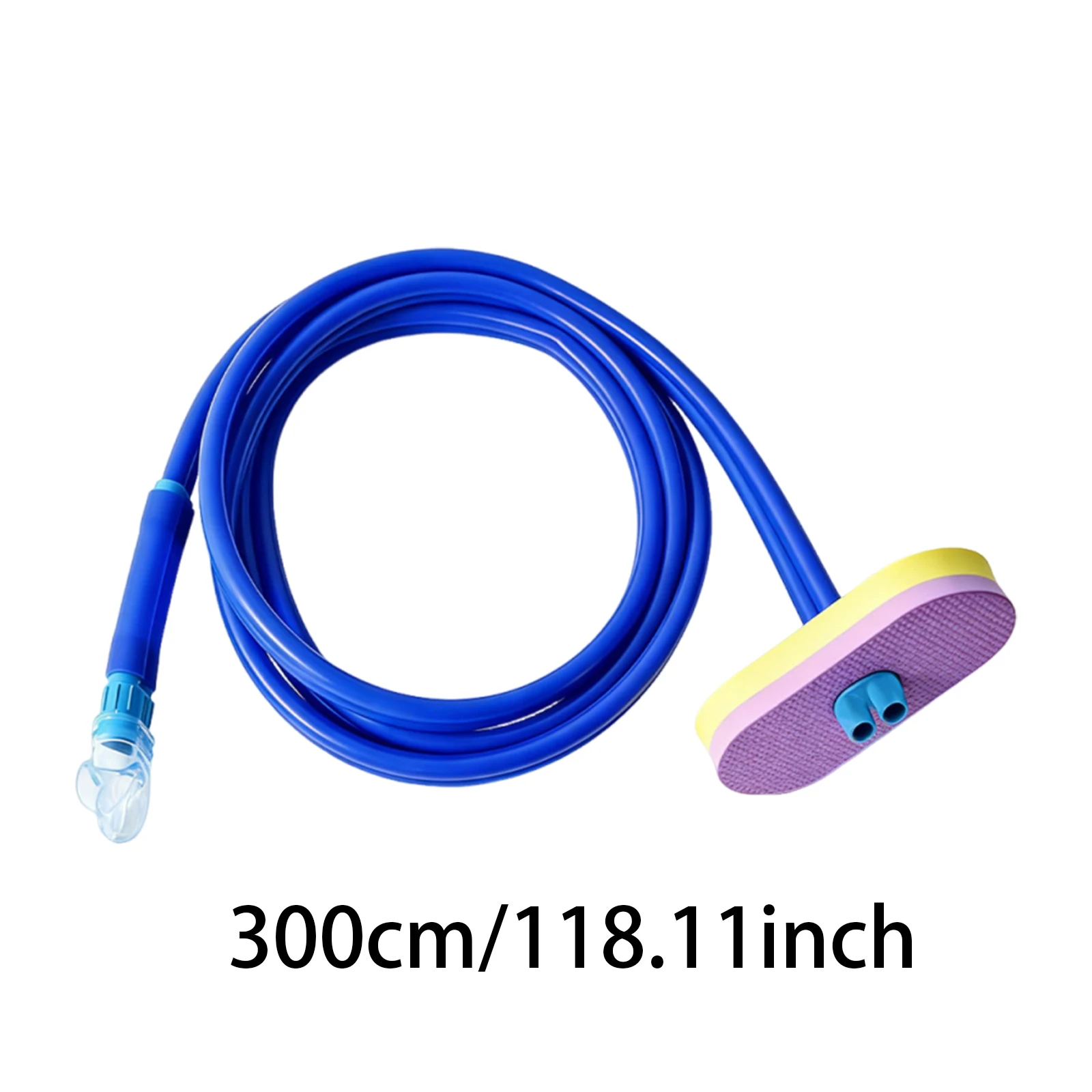 Tubo de Respiración para Buceo de 3-1M, Tubo de Snorkel Reutilizable, Respirador de Buceo de Silicona Gruesa, Aparato de Respiración Largo y Seco