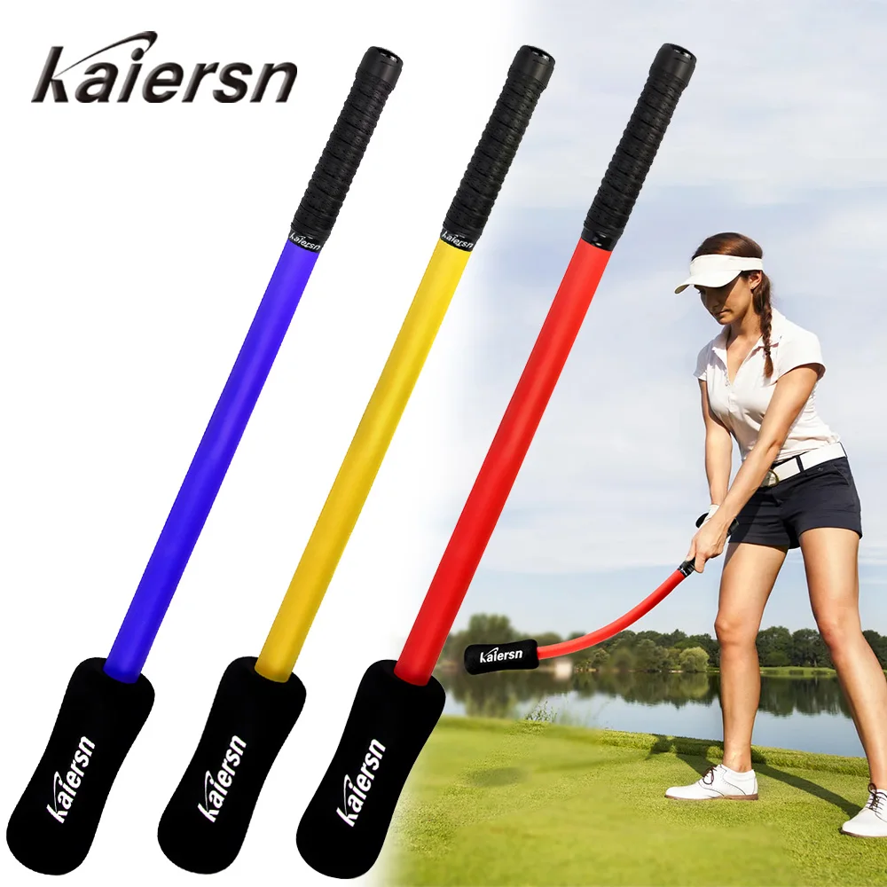 Golf Swing Trainer Aid Golf Warm Up Stick For Improved Rhythm, Flexibility, Balance, Tempo and Strength Golf Training Aids