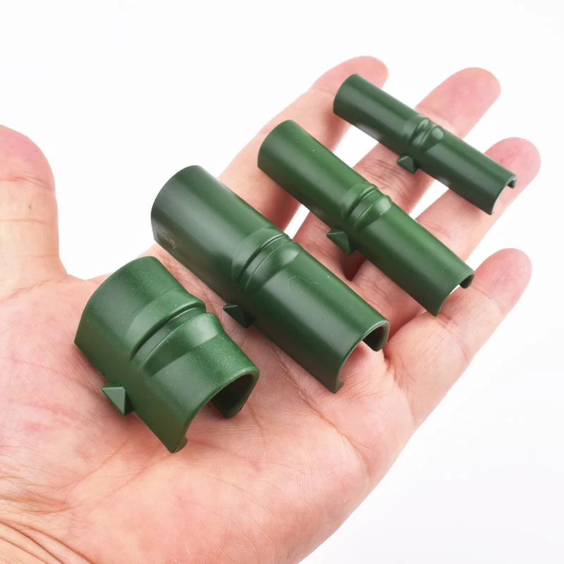 8/11/16/20mm Greenhouse Film Fixed Fittings, Tube Film Clip ,Garden Sunshade Net Fixing Buckle,Climbing Plant Support Connector