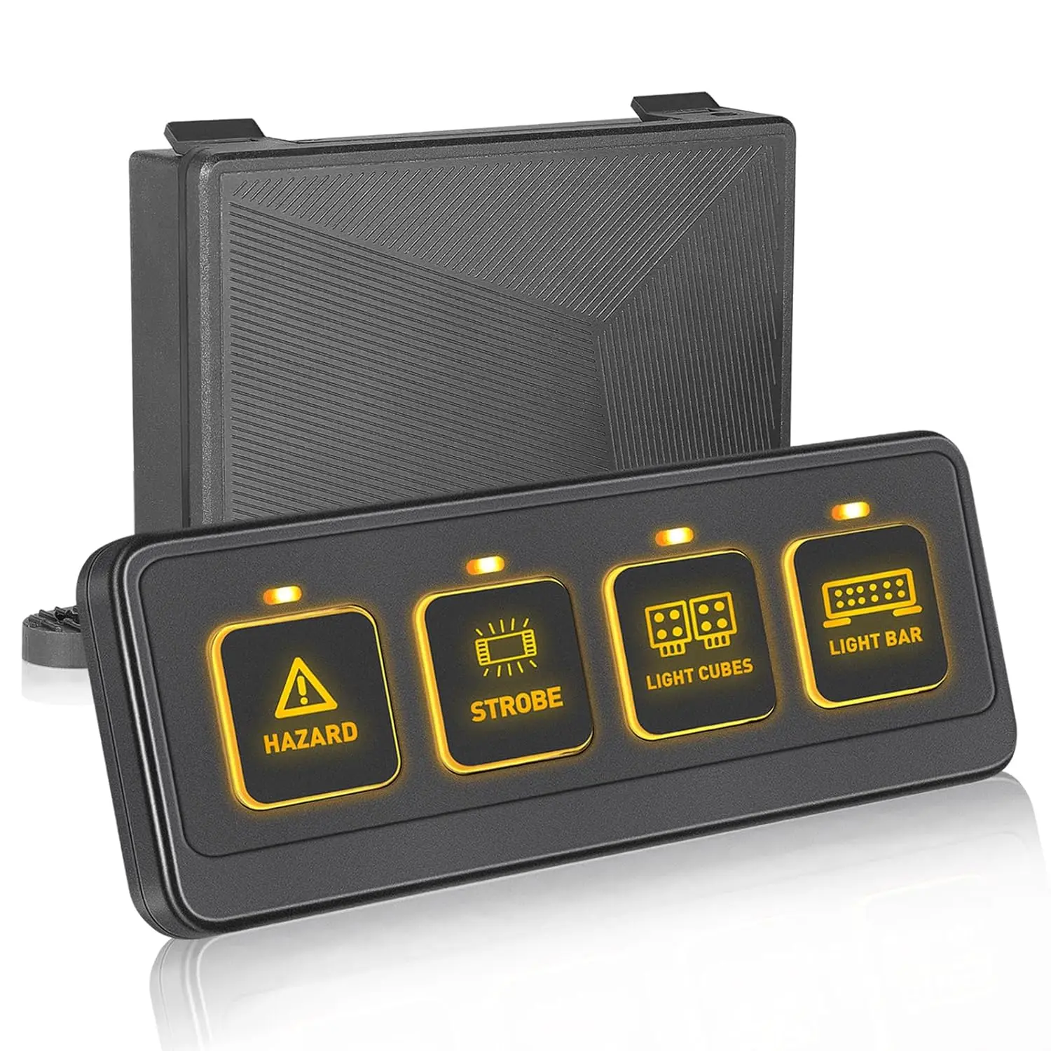 

Универсальная беспроводная панель управления с 4 режимами, управление 12В/24В для грузовиков, джипов и внедорожников