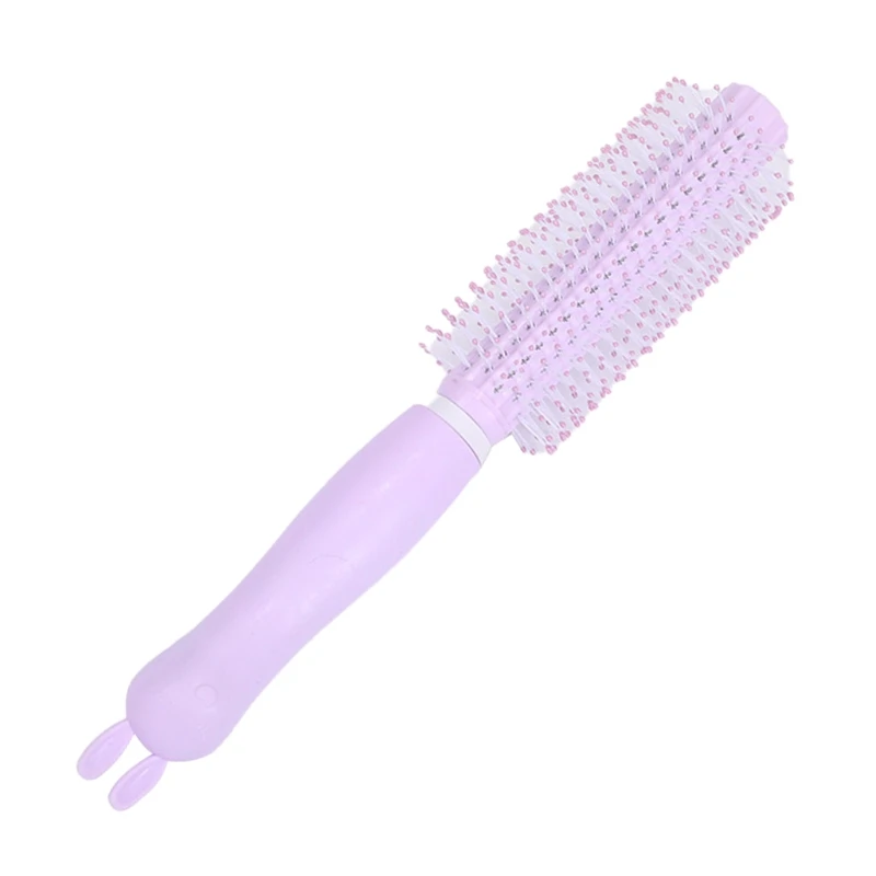 Portable Women Round Hair Care Brush Hairbrush Salon Styling Dressing Curling Comb Wavy Beauty Roll Brushes Drop Shipping