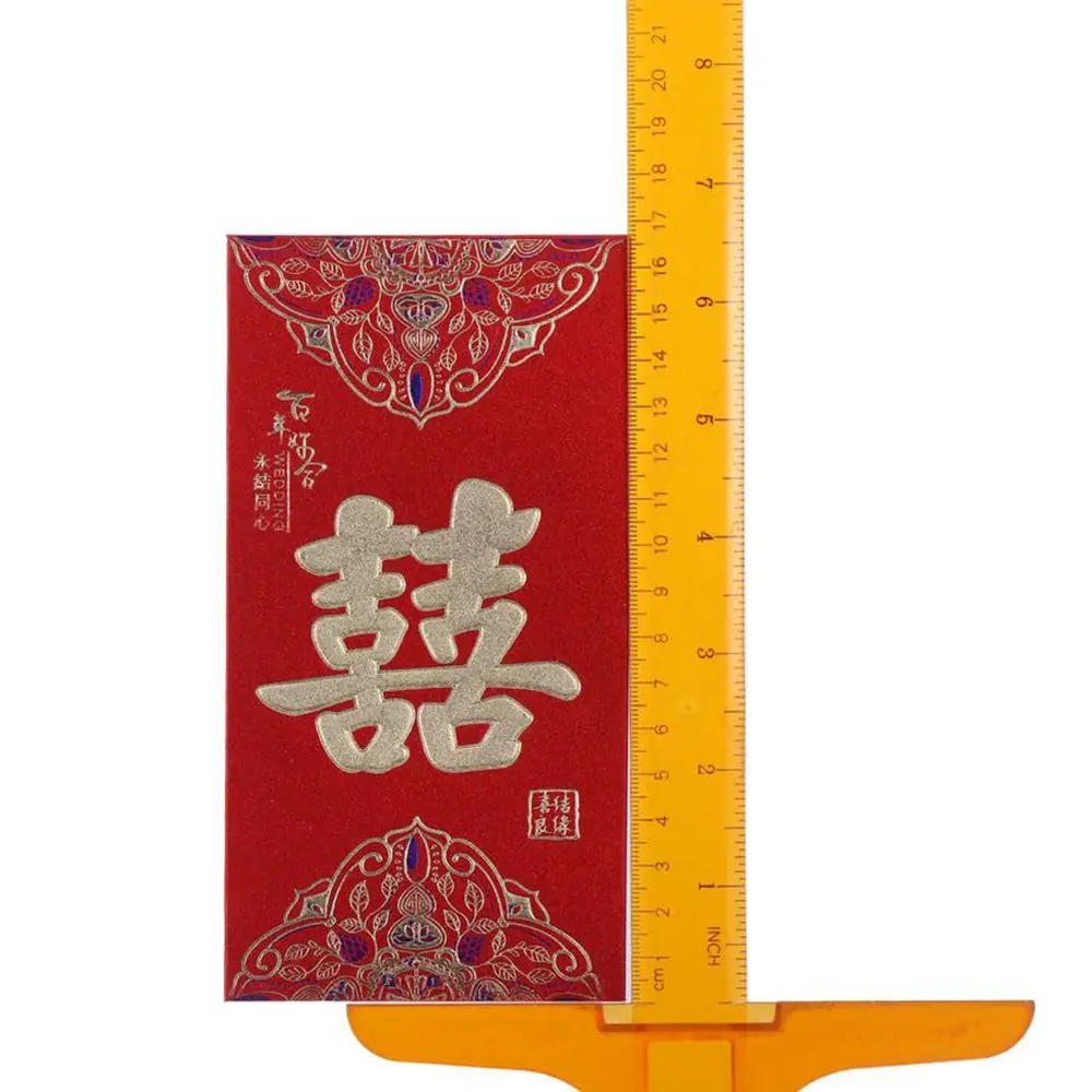 12pcs Greeting Card Envelopes Red Wedding Red Envelopes Traditional Chinese Wedding Hong Bao Unique Chinese Red Packets Wedding