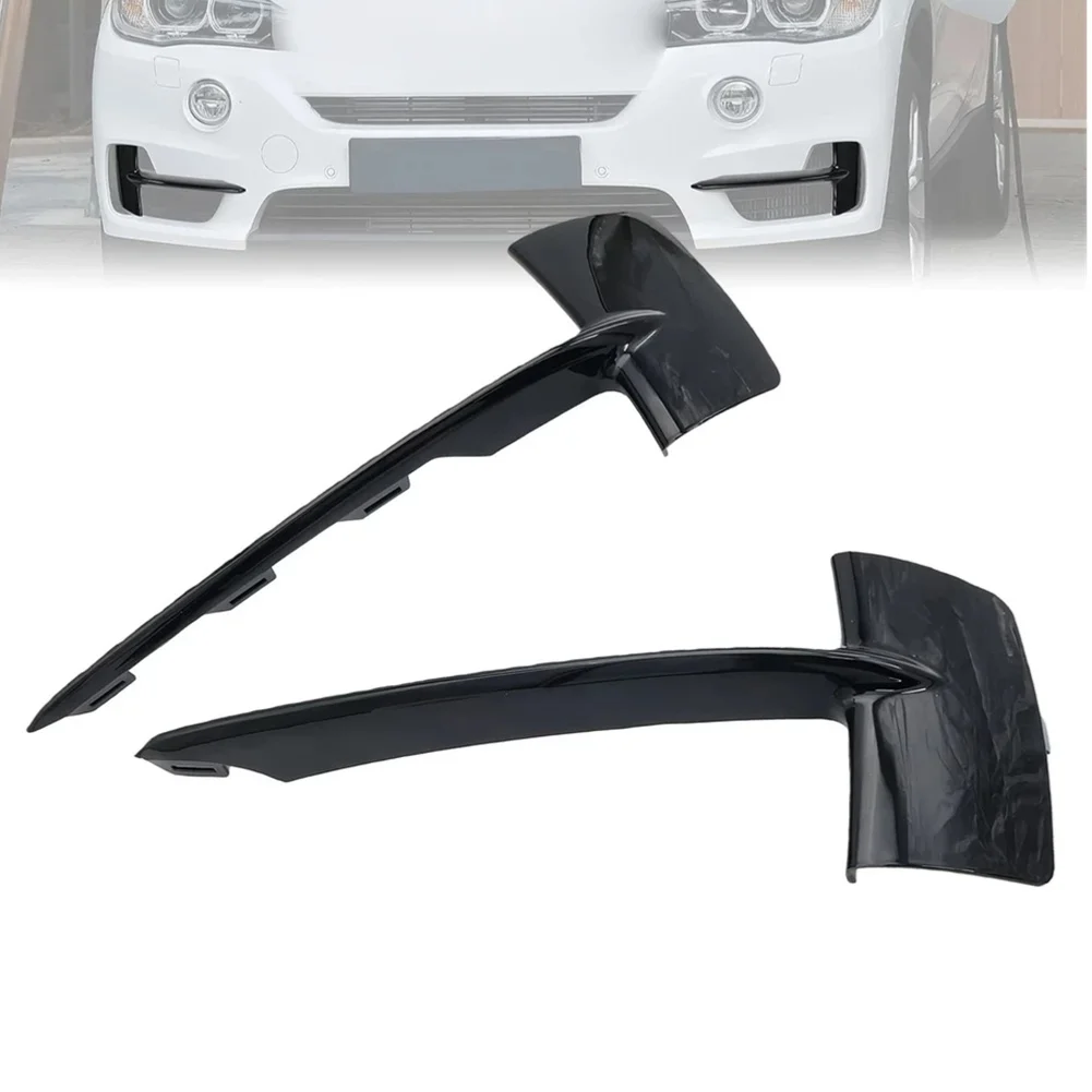 2 Stück Frontgrill Frontstoßstangengrill Auto-Exterieur für BMW X5 F15 2013-2018 51117303113 51117303114