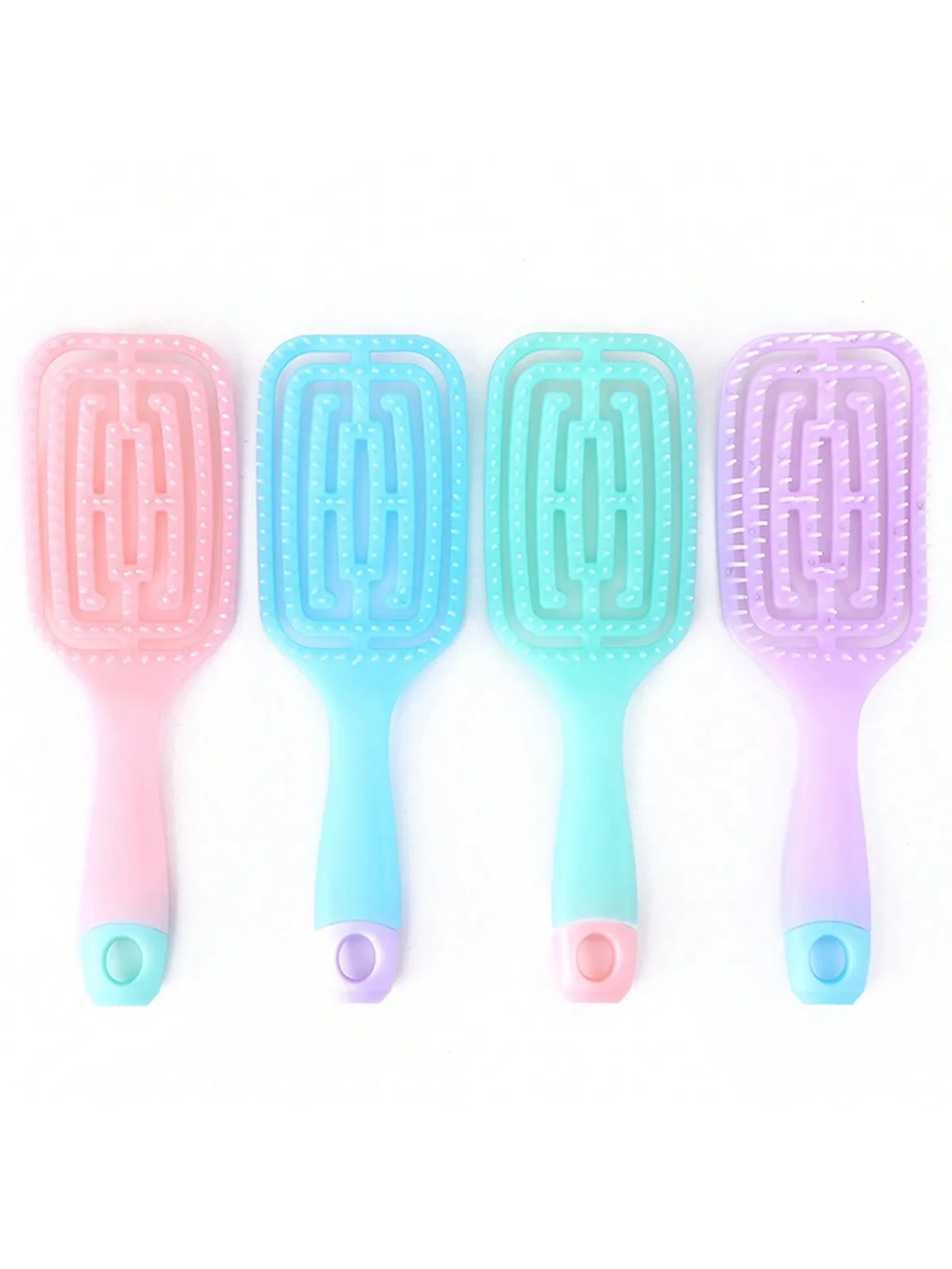 

Unisex Curved Ribs Comb Big Bend Massage Tool for Curly Hair High Skull Top Fluffy Back Comb Hair Care Accessories