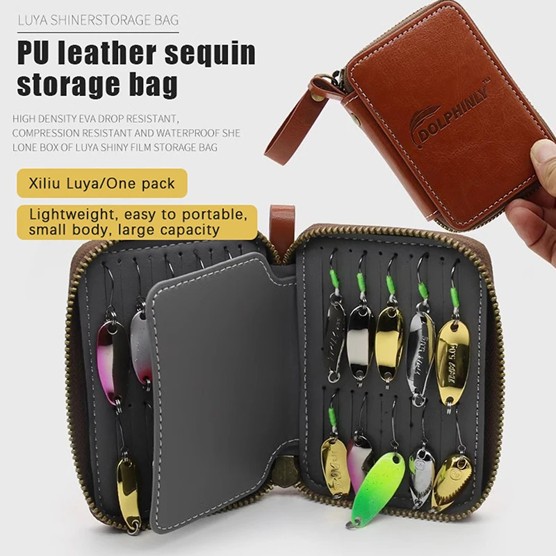 رائجة البيع الصيد إغراء حقيبة ملعقة الطعم محفظة سمك السلمون المرقط إغراء الاصطناعي كرنك الطعم Pesca الصيد معالجة ملعقة إغراء حقيبة