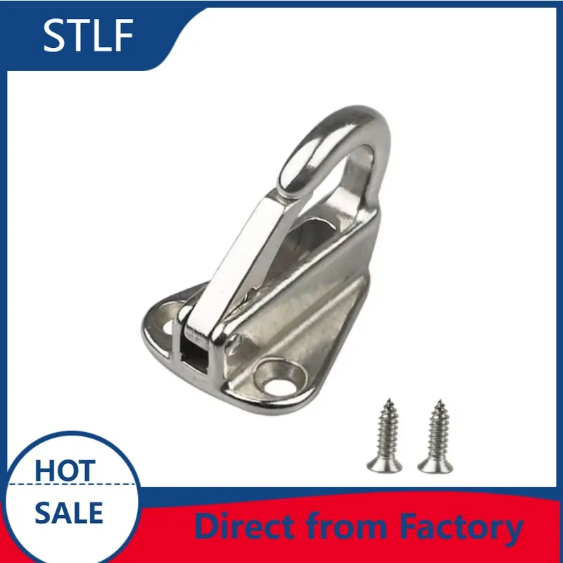 

stlf New OEM/ODM Adjustable Stainless Steel Rope Nickel Plating Quick Snap Hook Boat Hook for Hanging System JINYUHUI
