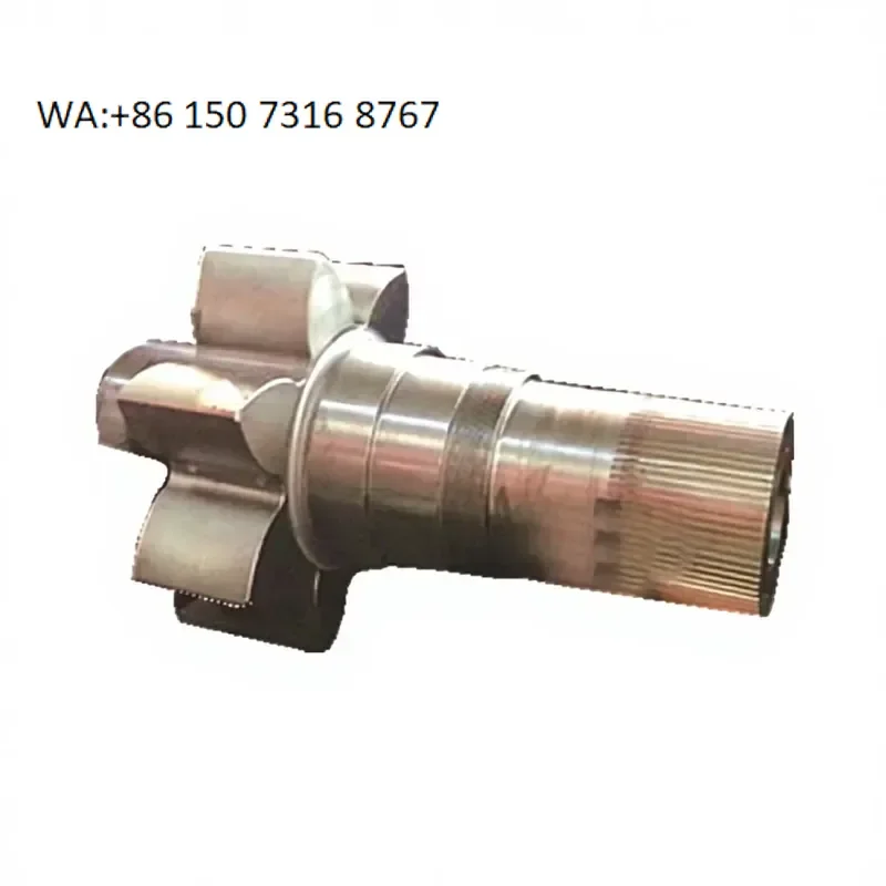 Factory-Processed Chromium Large-Module Gear Shaft OEM Service 1.5 Year Warranty for Well Drilling Mines Oil Transfer