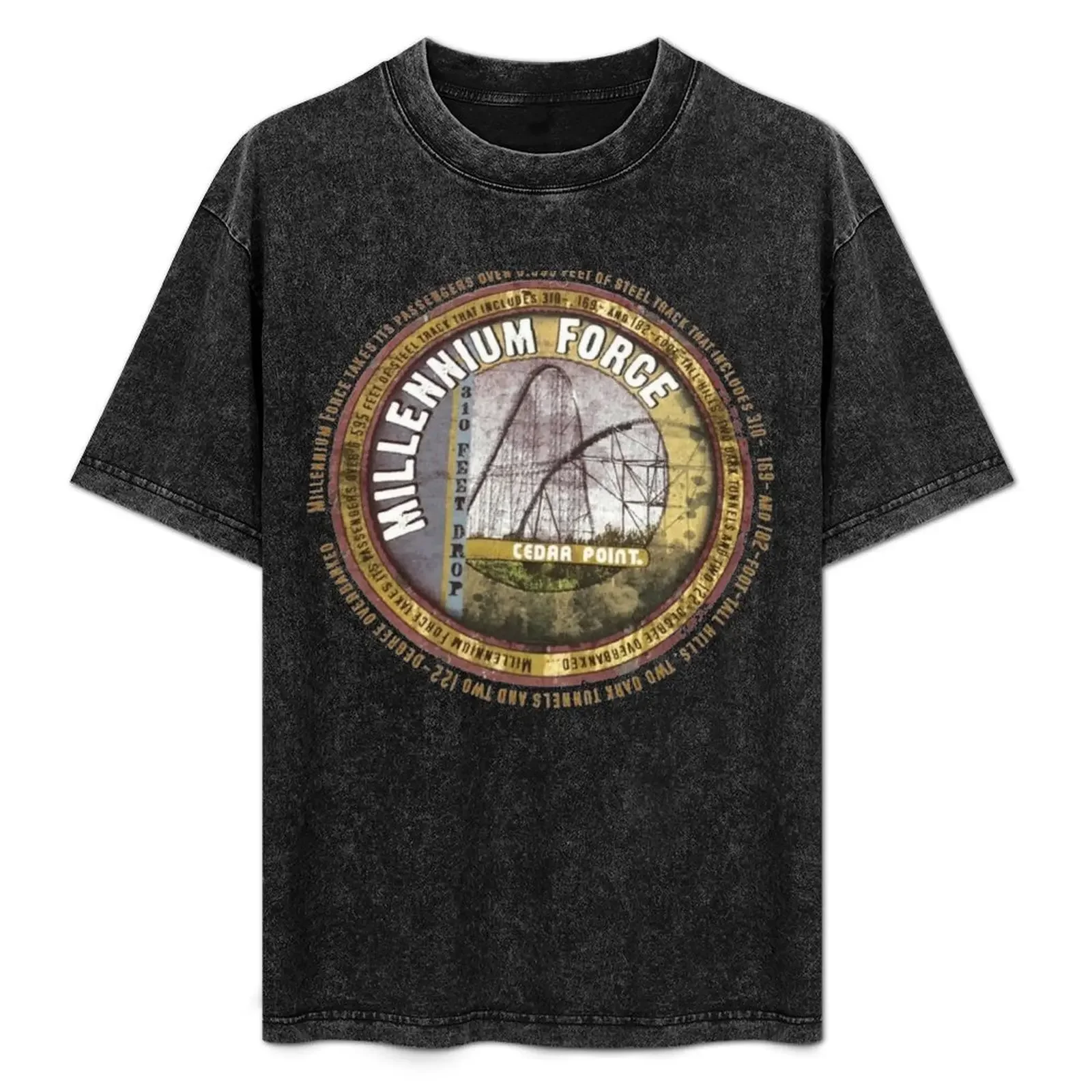 

Millennium Force Cedar Point T-Shirt T-shirts oversize man t shirt cheap stuff shirts graphic tee men t shirt