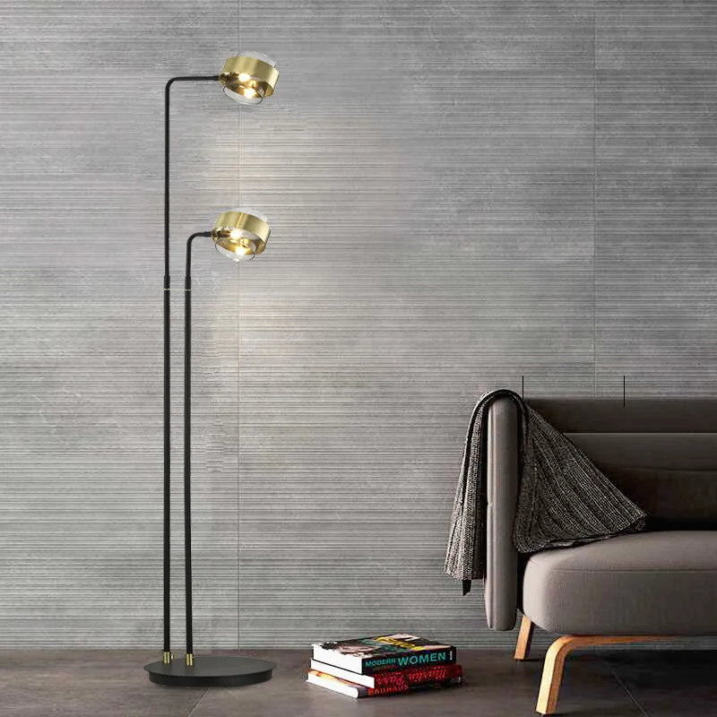 

Nordic postmodern designer model room fishing lamp living room study sofa bedroom floor lamp eye protection minimalist