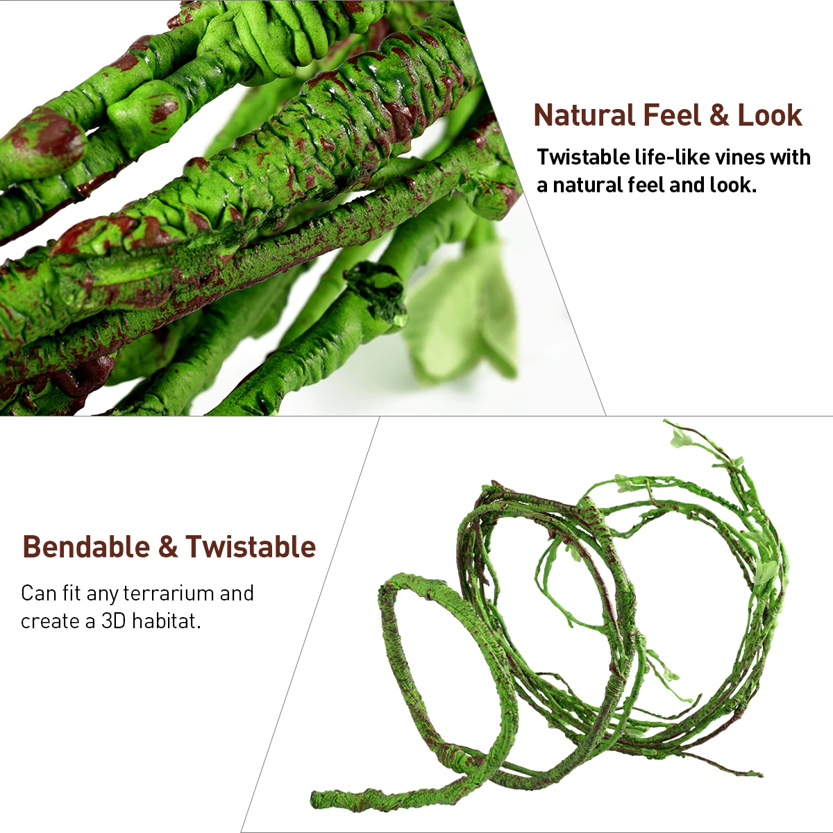 

Simulated Plant Rattan Artificial Vines Durable Tropical L scape Hanging Accessories Fake Leaves Home Decoration Wall Decor