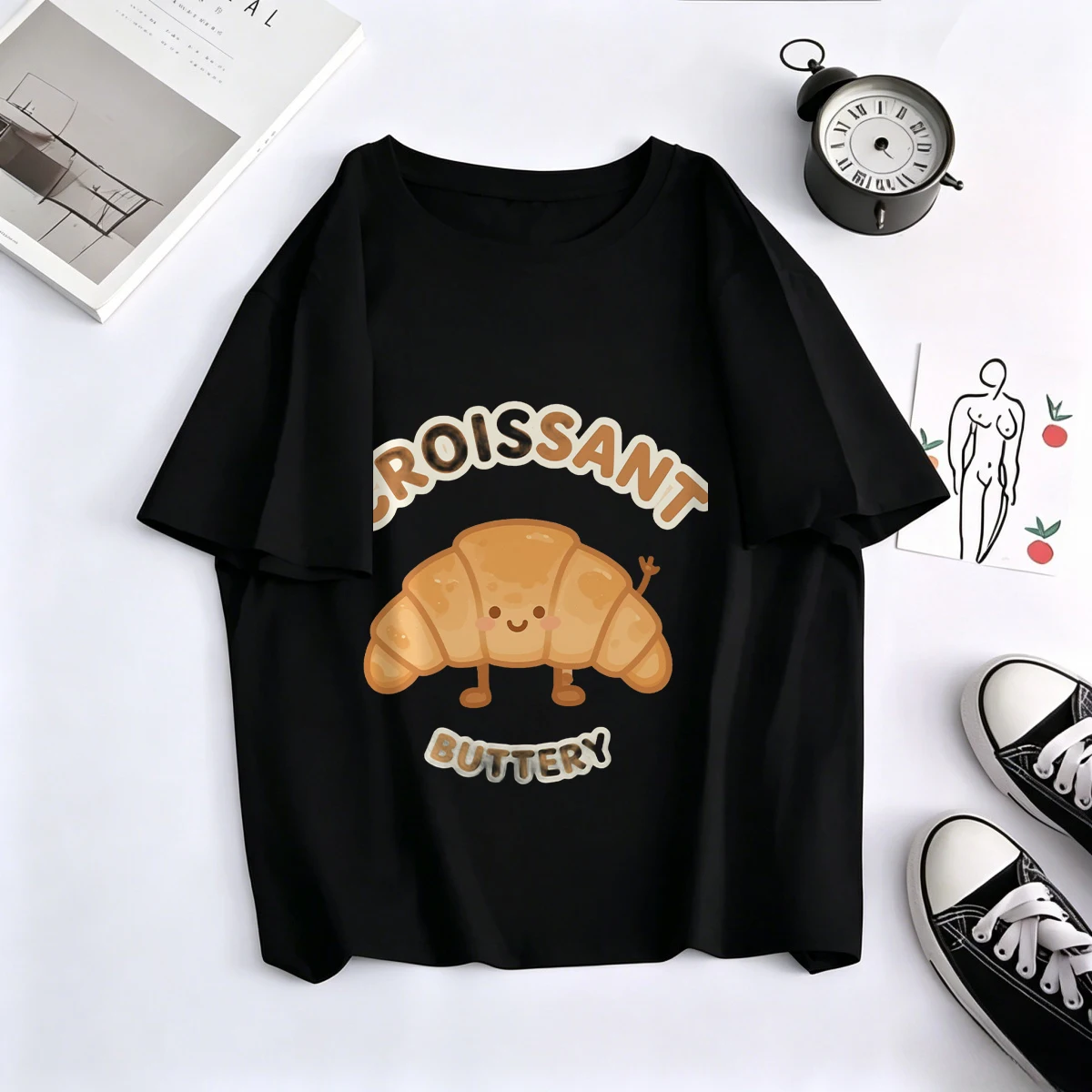 Camiseta para mujer con diseño - Photography Graphic Design reseña y precio