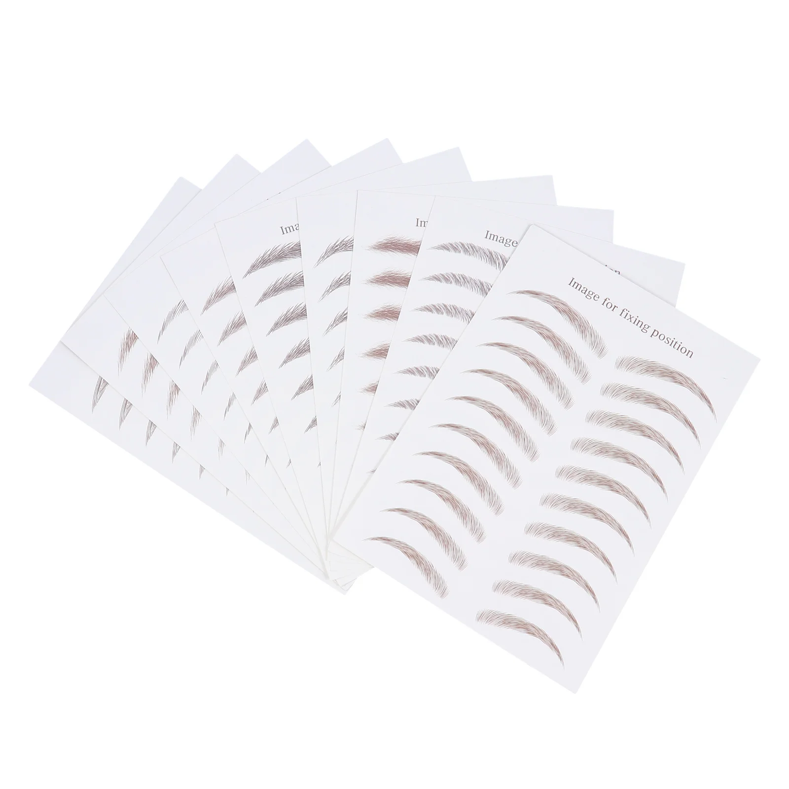 

Eyebrow Stickers False Eyebrows Temporary Brow Tattoos Waterproof 6D Hair-Like Makeup Tool Realistic Full Shape Transfer