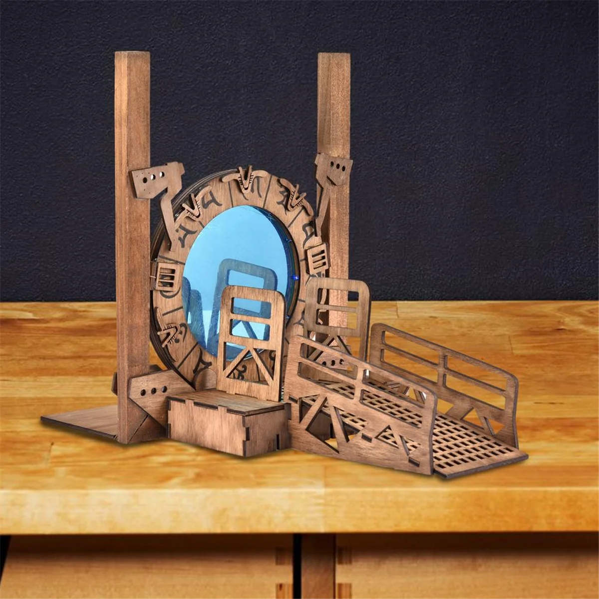 T88C Stargates Bookend Galaxy Gate Bookends Creatives - อุโมงค์เวลาขอบ Magical Portal Bookends สําหรับชั้นวางหนังสือสํานักงาน