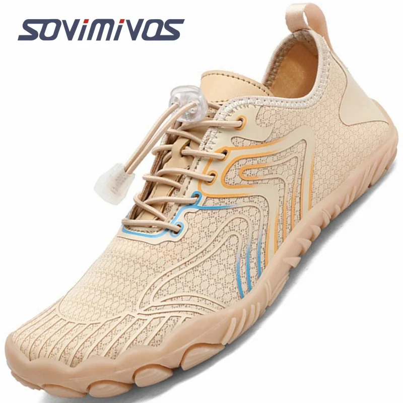 Zapatos de sendero descalzos para hombre y mujer, zapatillas acuáticas informales para senderismo, tenis masculinos