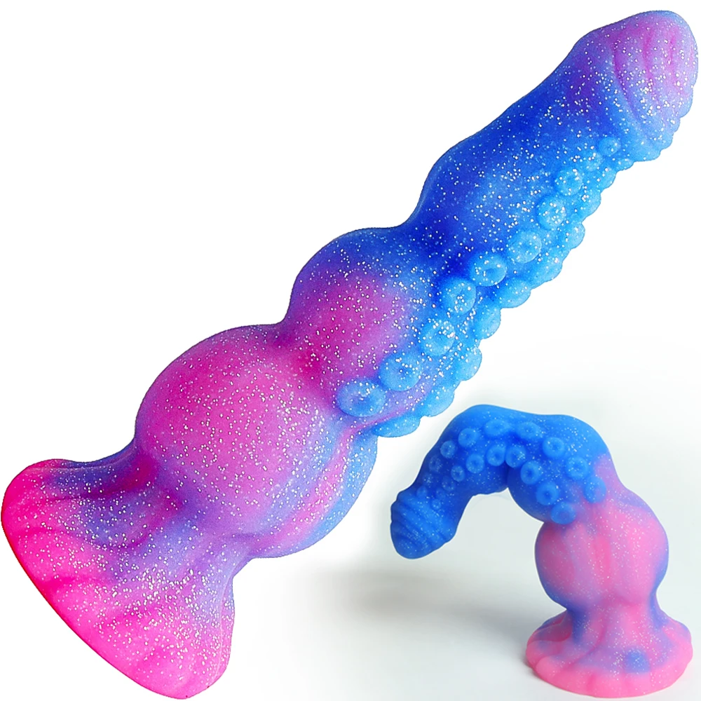 Big Anal Plug Dilatdor G-Spot Stimulation Adult Women Sex Toy Fantasy Monster Knot Dildos Vagina Massage Anal Beads Buttplug
