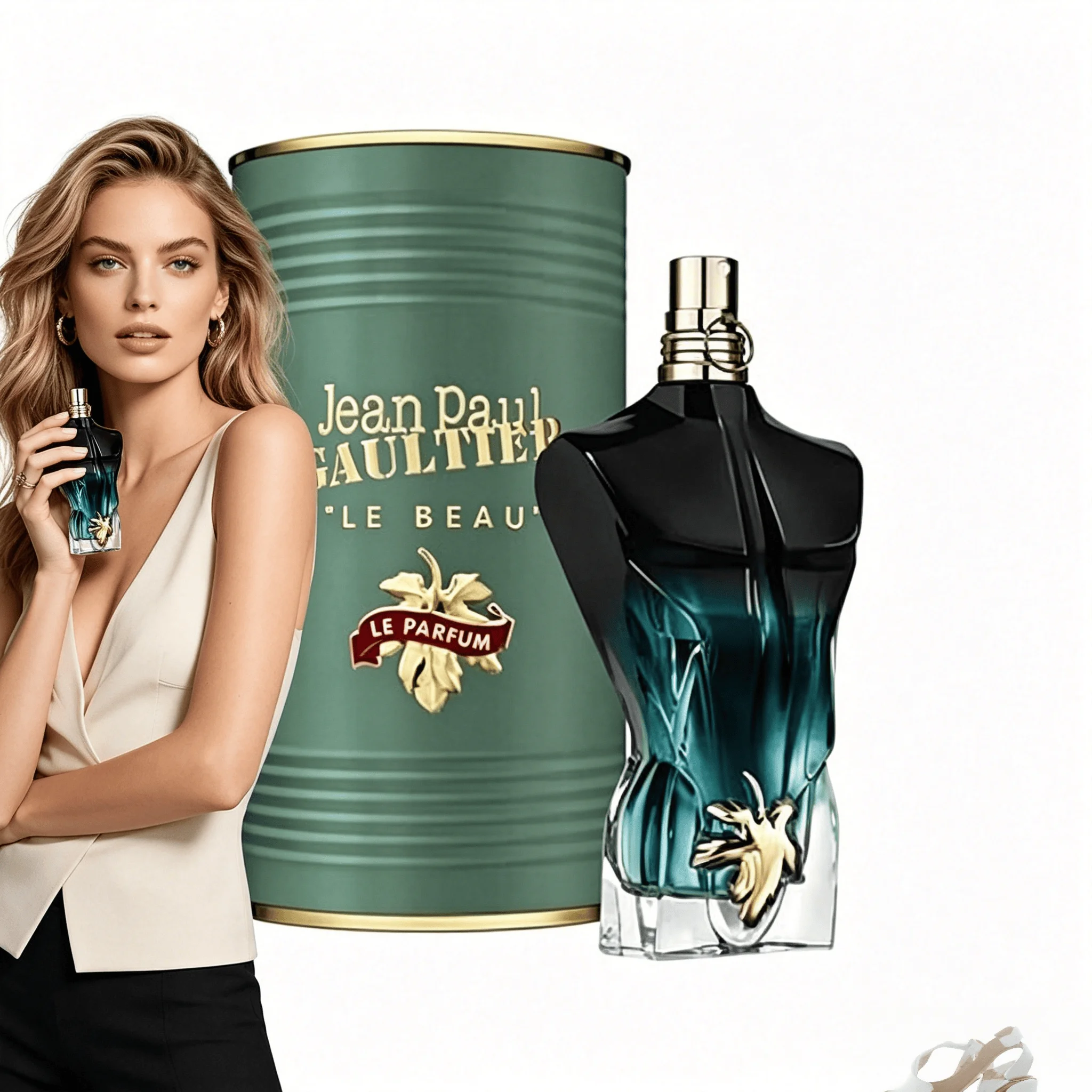 

Jean Paul Gaultier Le Beau Le Parfum Unisex Perfume Fragrance 4.2 Oz 125ml Eau de Parfum Male Spray 125ml Original Perfumes Lasting Charm Oriental Pheromones Perfume for Women Makeup