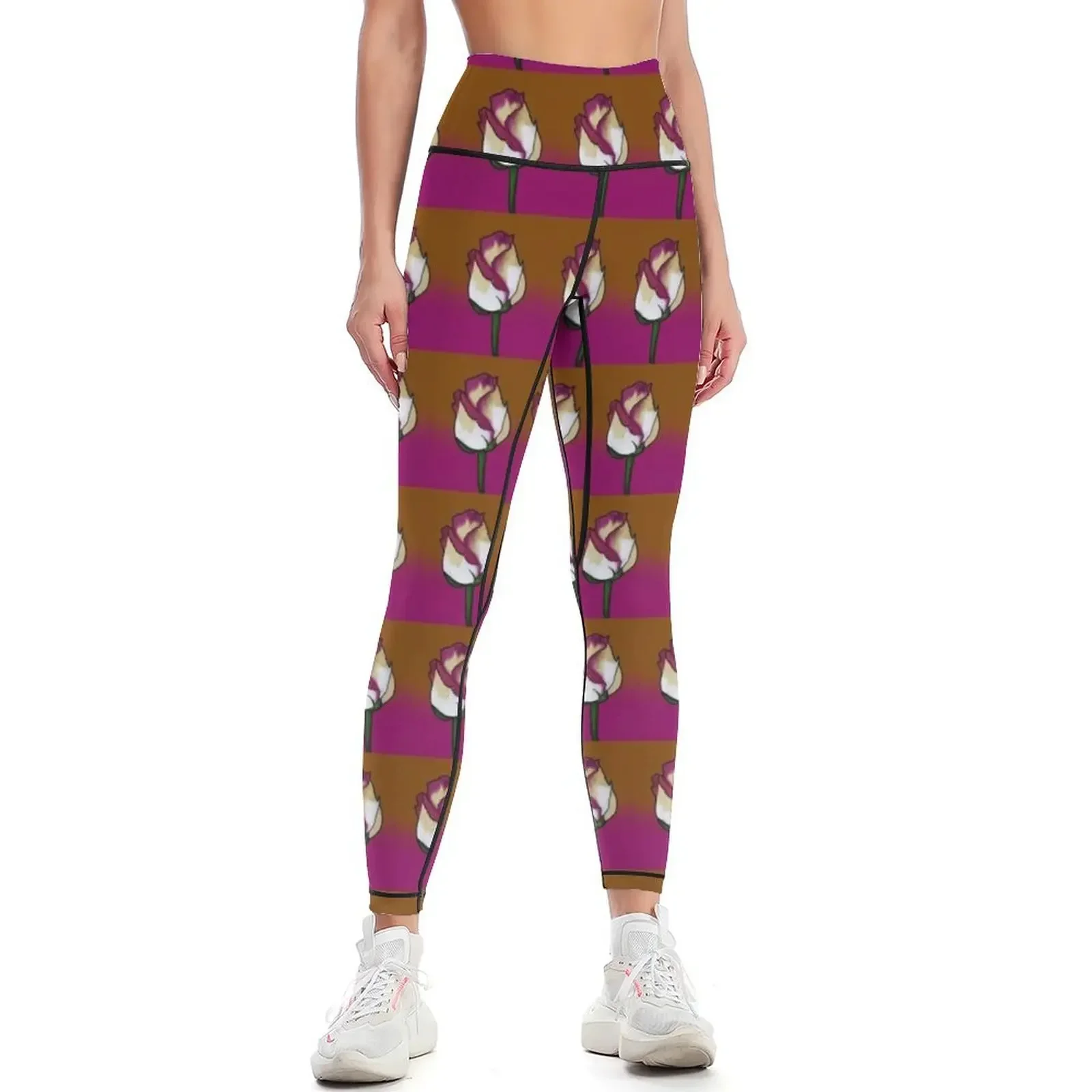 

Rose Preserved Leggings Women's sportswear Leginsy push up push up fitness for girls Womens Leggings