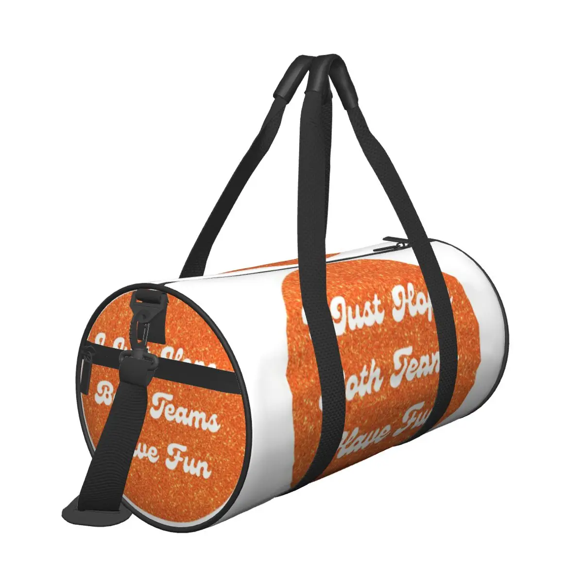 Sac de voyage Orange Glitter pour le week-end, idéal pour les voyages d'aventure – Nouvelle collection en promotion !