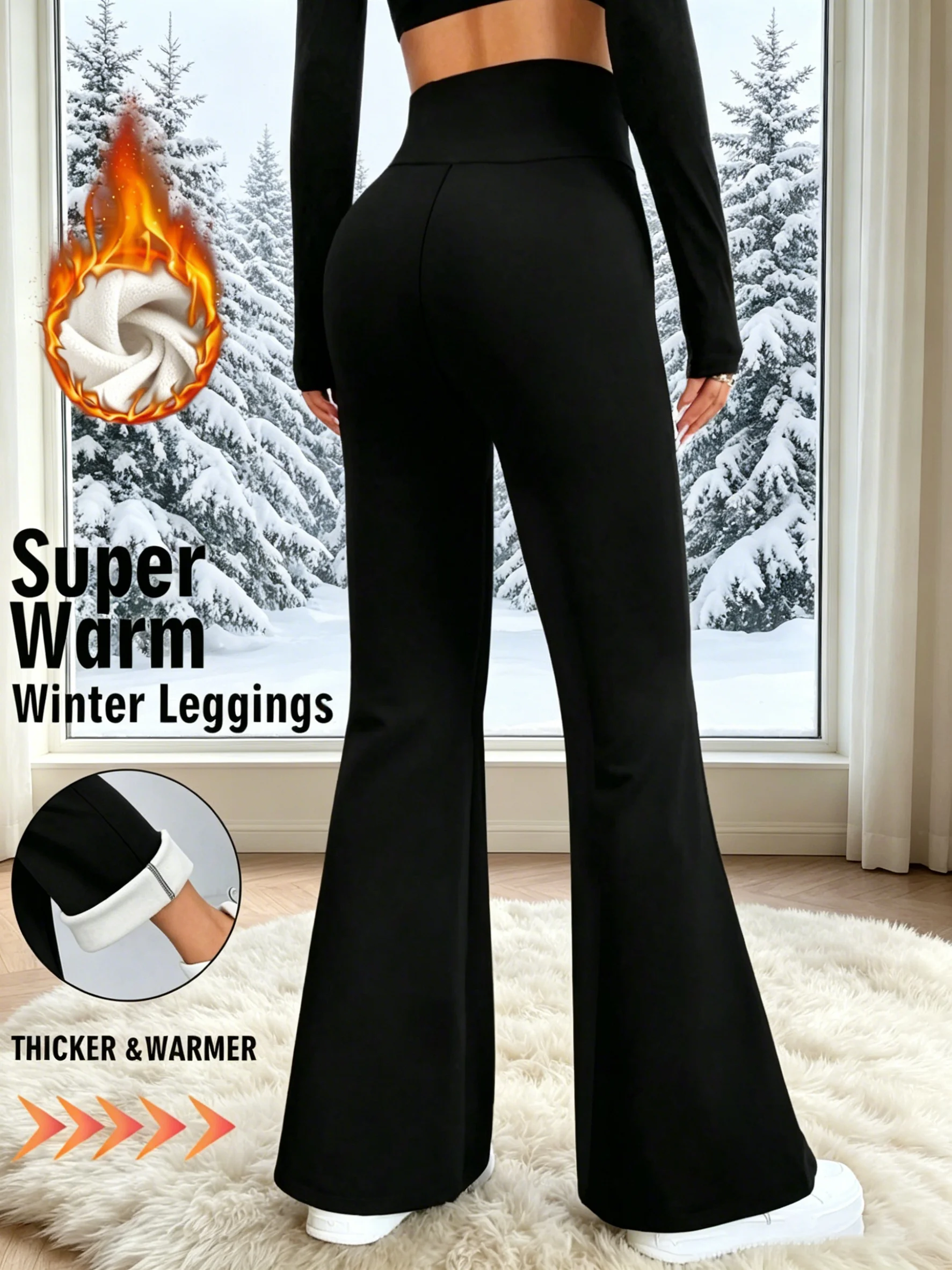 Dames winter plus velvet bell - Winter Yoga Clothing recensie en prijs
