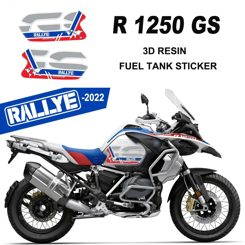 R1250GS Adv Fuel Tank Pad Waterproof Anti-scratch Motorcycle 3D Protector Sticker For BMW R 1250 GS Adventure Rallye 2022