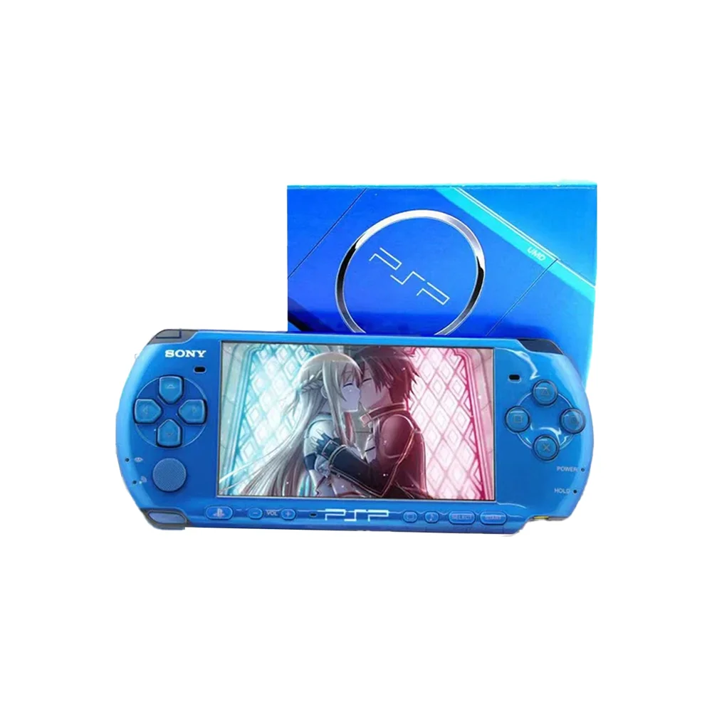 Original Refurbished PSP3000 Game Console  Available For Free Download And Pre Installed Games，PSP3000 Has A Rich And Colorful