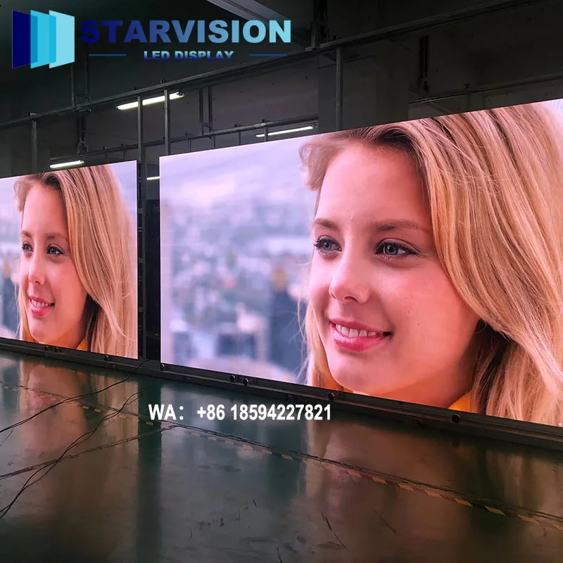 

Wide Viewing Angle Indoor Fixed LED Screen P2.5 P3 P4 Advertising LED Display for Airport Station
