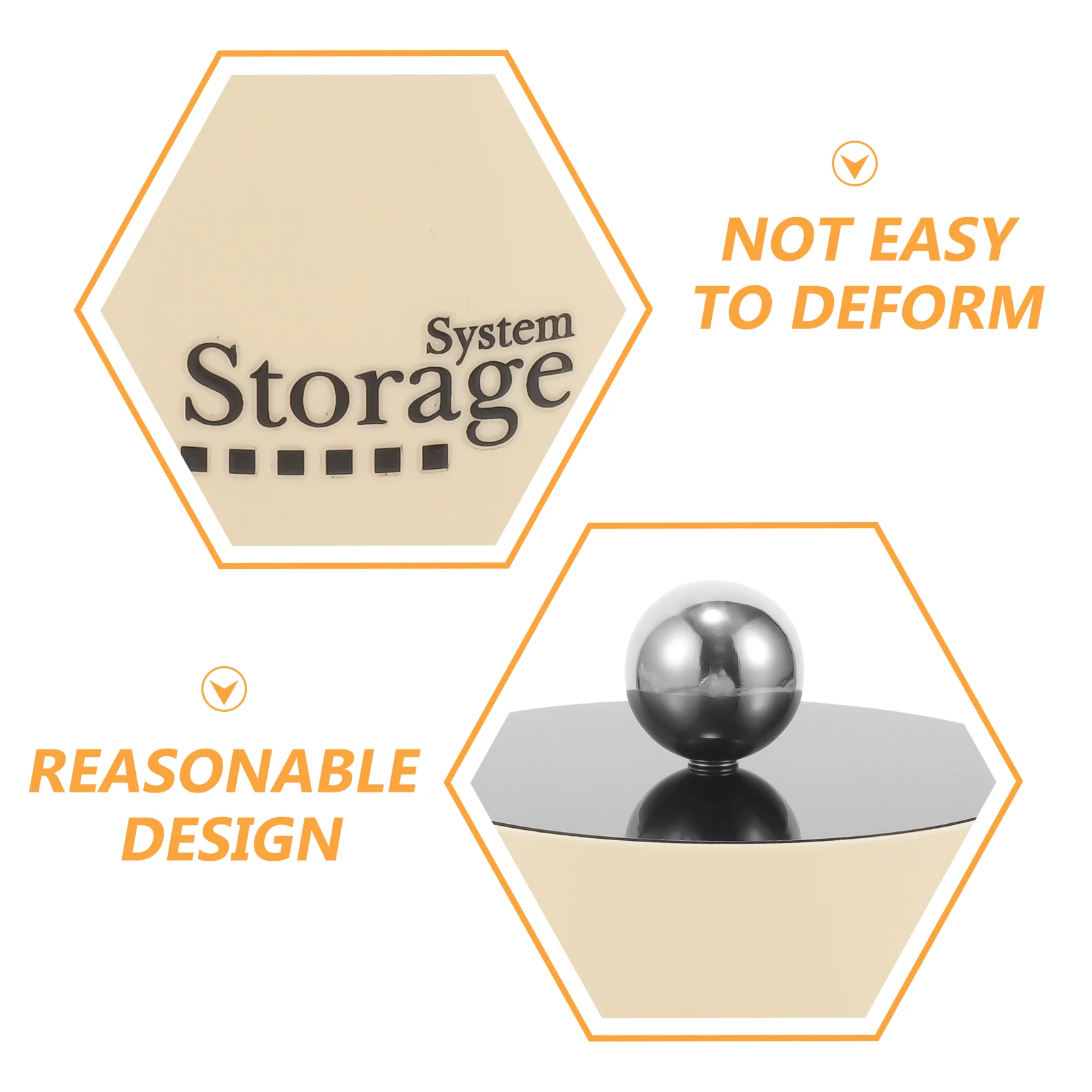 

Скандинавский ящик для хранения с металлической крышкой для колец, серег, молочно-белый, среднего размера, органайзер для ювелирных изделий, контейнер для мелких предметов, акриловый чехол, шар