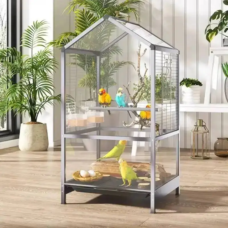 

Клетка для попугая, игрушки, кормушка для попугаев Palomas Bird Passaros, хомяк, клетка для птиц, аксессуары, кролик Gabbia Per Uccelli, товары для домашних животных CY50BC