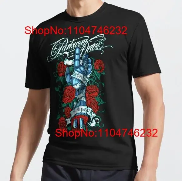 

Футболка Parkway Drive Active от S до 3XL, сделанная в США, винтажная стираная мужская дышащая модная футболка с рисунком для повседневной носки