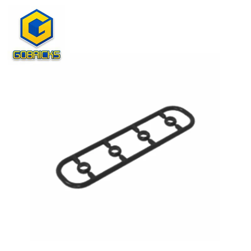 Gobricks-Anillo de utensilio de GDS-20902 1x1 (4 piezas), compatible con lego 11010 10067, bloques de construcción, piezas técnicas, juguetes para niños