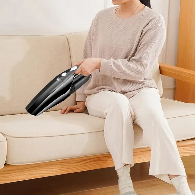 Cordless Handheld Vacuum Rechargeable Car Vacuum Portable Automobile Detailing Air Blower For Kitchen Vehicle Computer Desktop