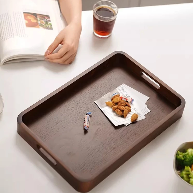 Modern Tea Tray Giant Original Designer Vintage Accessories Tea Tray Gongfu Supplies On Table bandejas de madera Tea Supplies 2