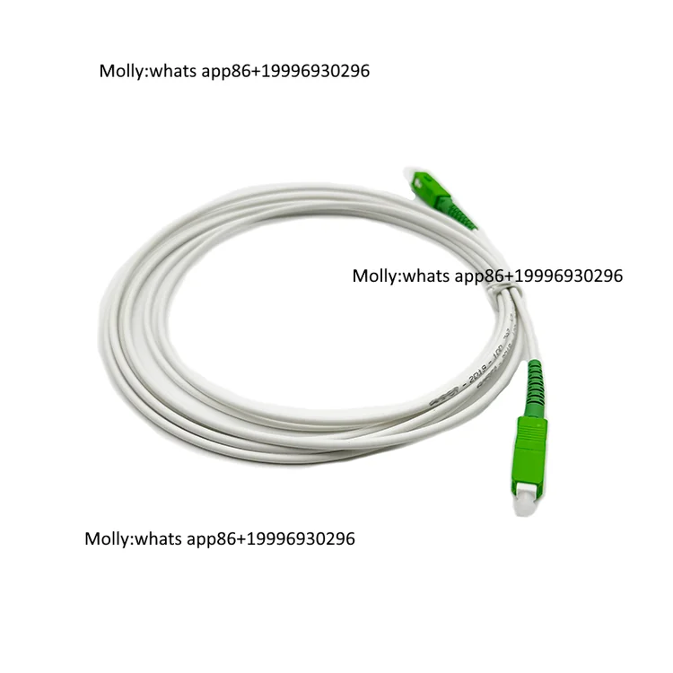OEM/ODM 1 Core 80 Meter SC/APC-SC/APC Outdoor FTTH Drop Cable Fiber Optic Patchcord/Jumper Optical Fiber Ftth 1c