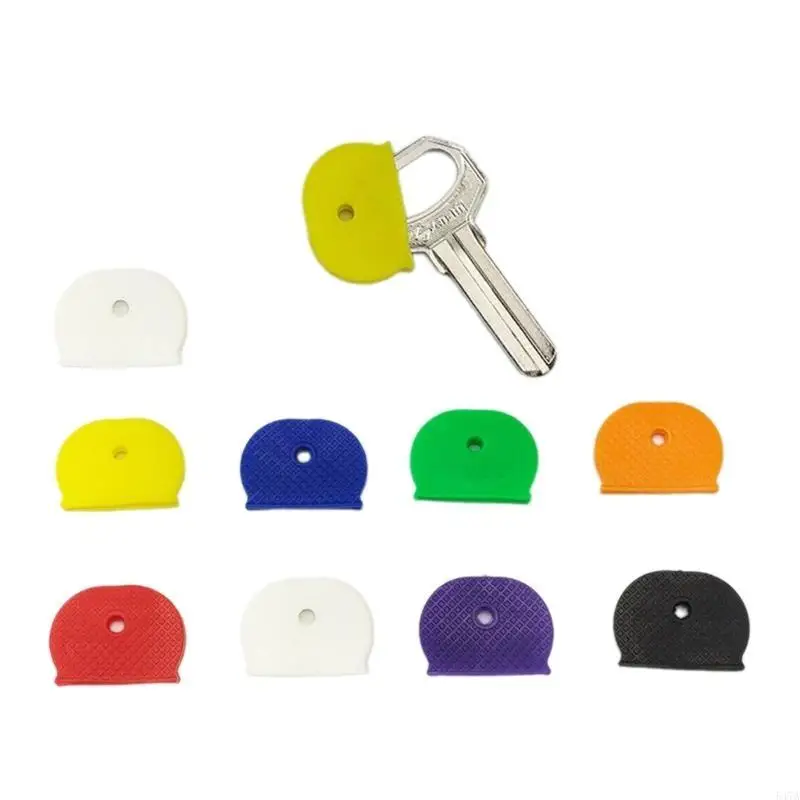 1pc/10pcs Vibrant Silicone Caps Случайные цвета показывают вашу индивидуальность с гибкостью 547a