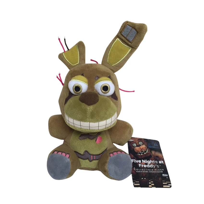 خمس ليلة في فريدي Fnaf لطيف ألعاب من القطيفة لعبة دمية 18 سنتيمتر بوني الدب ماكر الكرتون محشوة الدمى فريدي لعب للأطفال هدايا