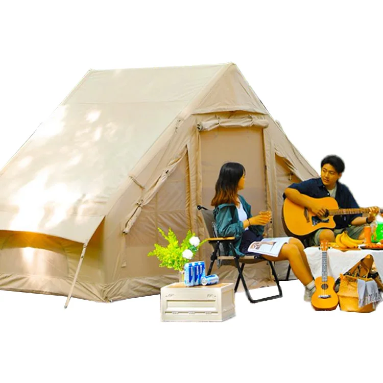 

Водостойкая надувная палатка для газона, складные палатки для кемпинга, надувные палатки для вечеринок на 3-4 человека для мероприятий